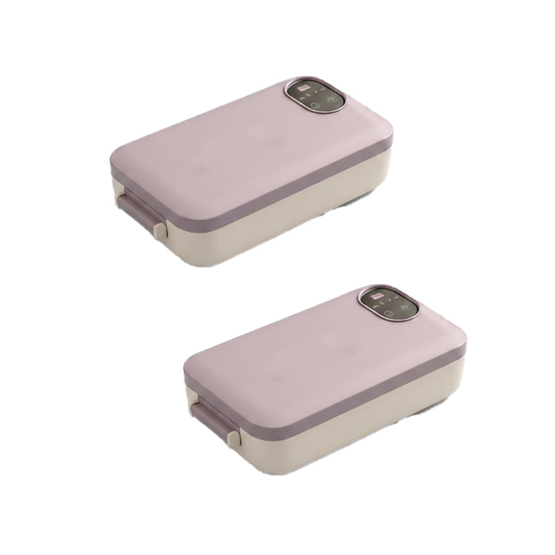 RECHARGEABLE Portable electric lunch box with self-heating