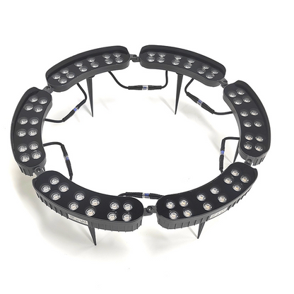 Ring-Shaped Solar Tree Lights Weatherproof Outdoor Spotlights Ideal for Trees, Pillars, and Gardens