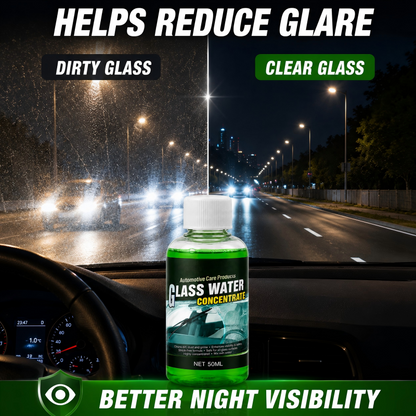 2026 Glass Concentrate 10ml makes 1L, cuts bugs & grime, streak-free