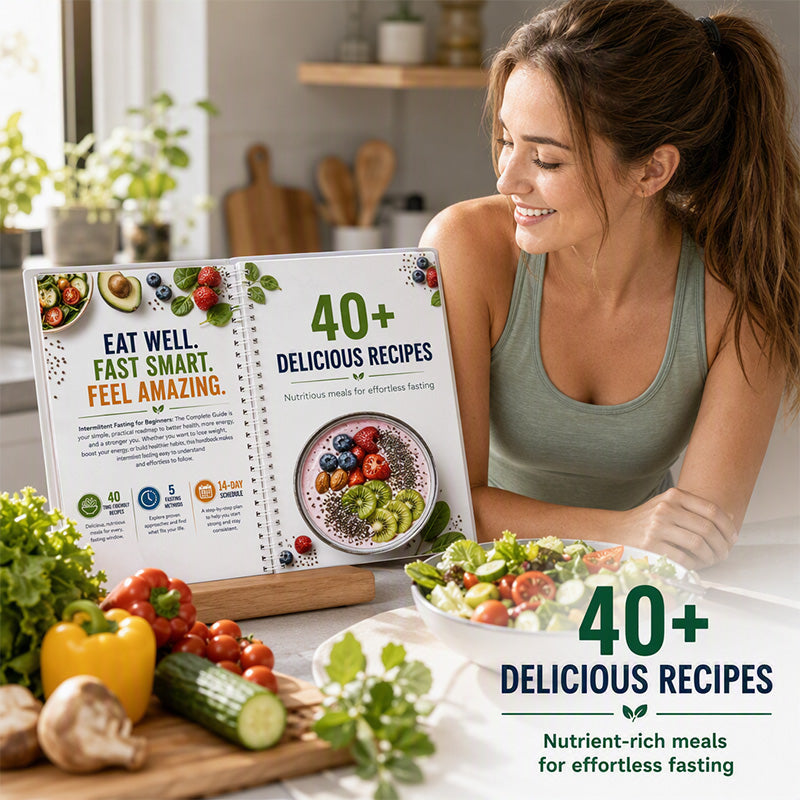 Intermittent Fasting Guide for Beginners 14-Day Starter Plan with 40+ Recipes