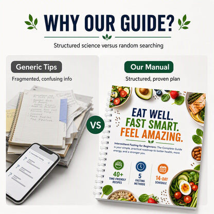 Intermittent Fasting Guide for Beginners 14-Day Starter Plan with 40+ Recipes