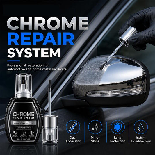 2026 50,! Chrome Restoration Set Removes Oxidation & Restores High-Gloss Metallic Finish | Premium Quality