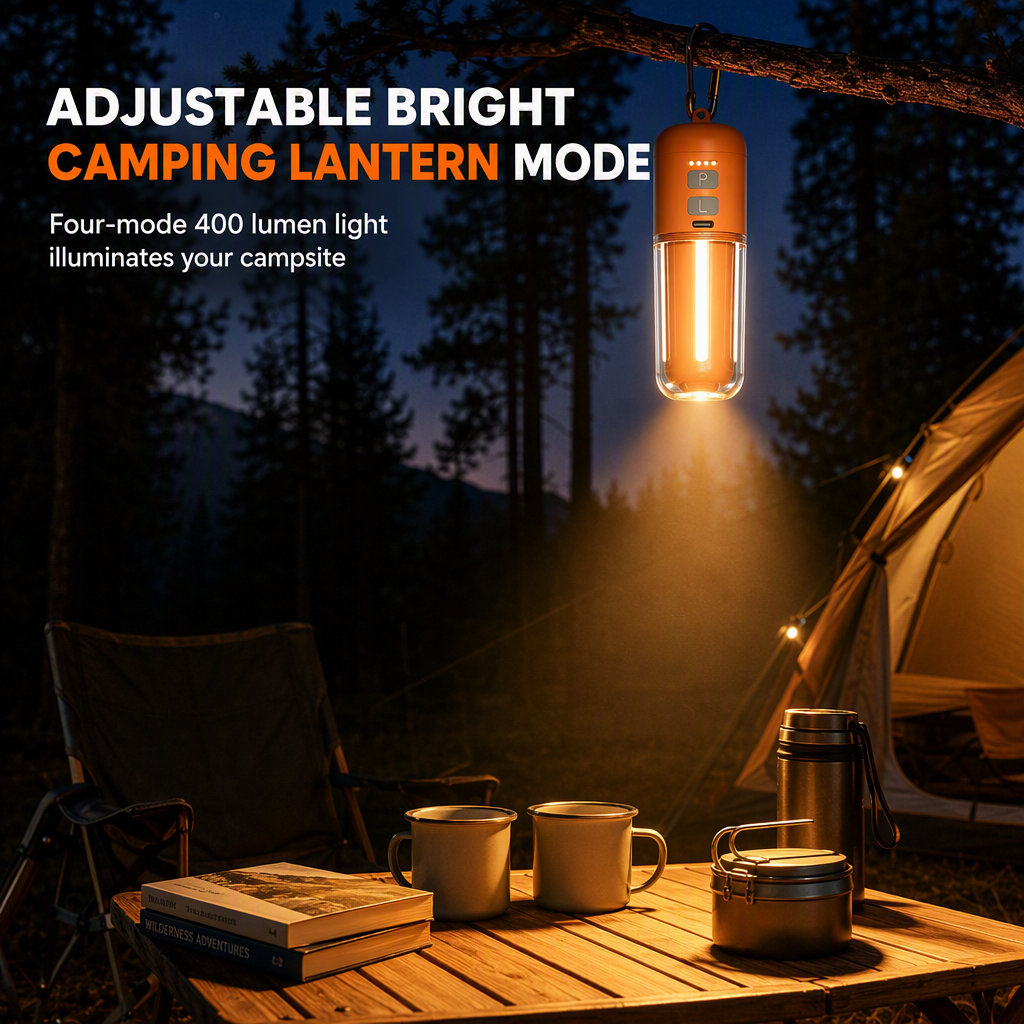Portable Outdoor Air Pump and Deflator with Emergency Light Ambient Light and SOS Function for Pool Floats Inflatable
