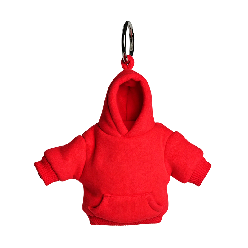 Cute Hoodie Keychain Charm Mini Fashion Accessory for Bags & Backpacks