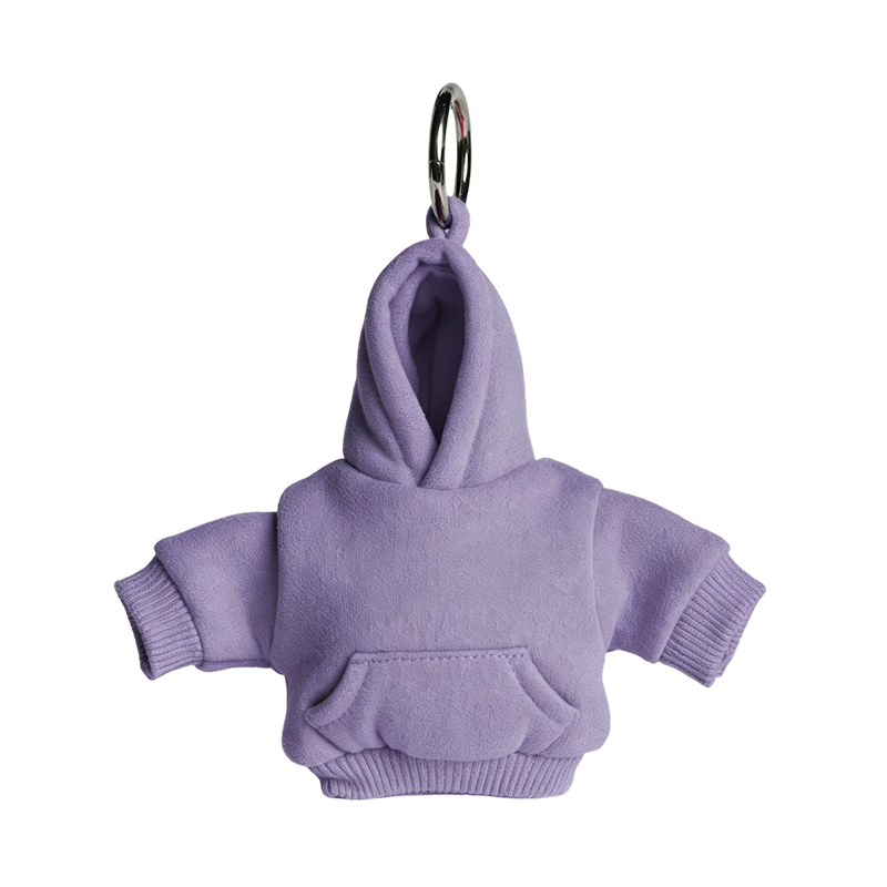 Cute Hoodie Keychain Charm Mini Fashion Accessory for Bags & Backpacks